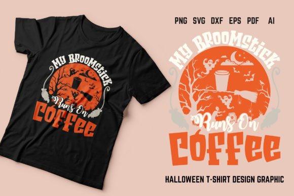 Download Coffee Halloween Lover T-shirt Design - Halloween lover Collection