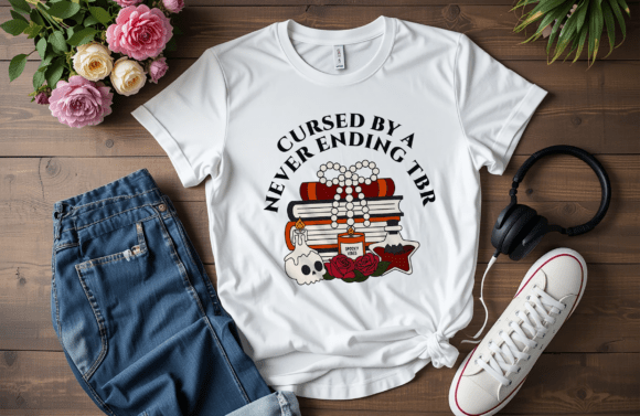 Download Cursed by a Never Ending TBR PNG, SVG - Ending Collection