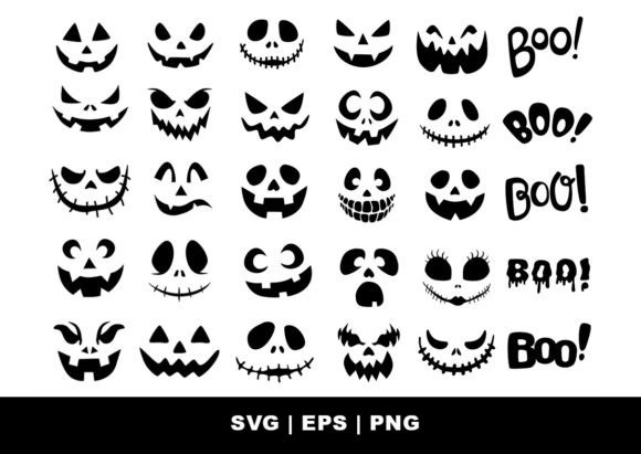 Download Halloween Scary Pumpkin Faces - Pumpkin Collection