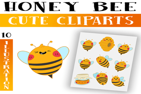 Download Honey Bee Clipart / Commercial Use / PNG - Commercial Collection