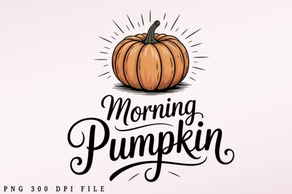 Download Morning Pumpkin Sublimation Design - Pumpkin Collection