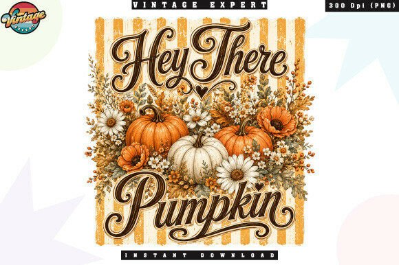 Download Vintage Autumn Pumpkin Bouquet PNG - Pumpkin Collection