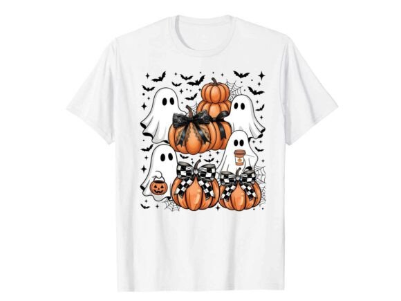 Download Ghost Pumpkin Halloween T-Shirt - Pumpkin Collection