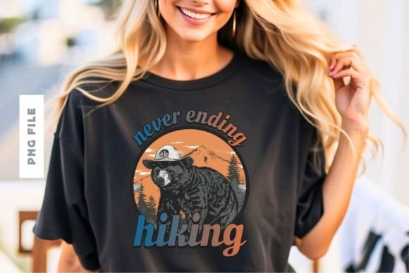 Download Never Ending Hiking T-shirt Design - Ending Collection