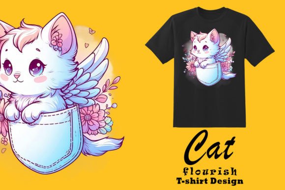 Download Cat in Pocket Perfect Print on Demand - Premium Resources