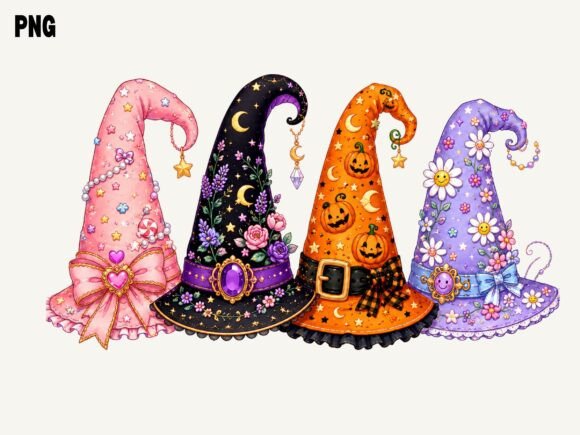 Download Cute Halloween Witch Hat PNG, Pumpkin - Pumpkin Collection