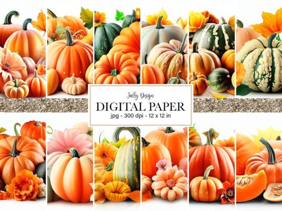 Download Pumpkins on a White Background - Pumpkin Collection