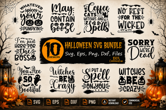 Download Halloween Svg Bundle Commercial Use - Commercial Collection