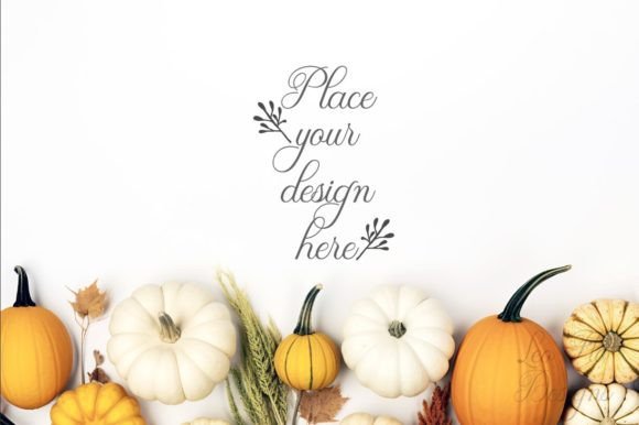 Download Autumn Pumpkins Mockup Background Photo - Pumpkin Collection